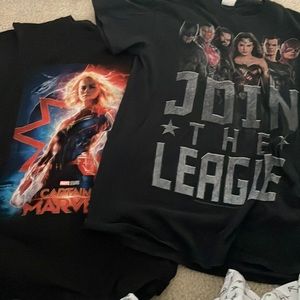 DC & MARVEL Shirt Bundle